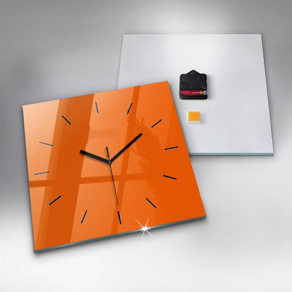 Orologio quadrato Arancia