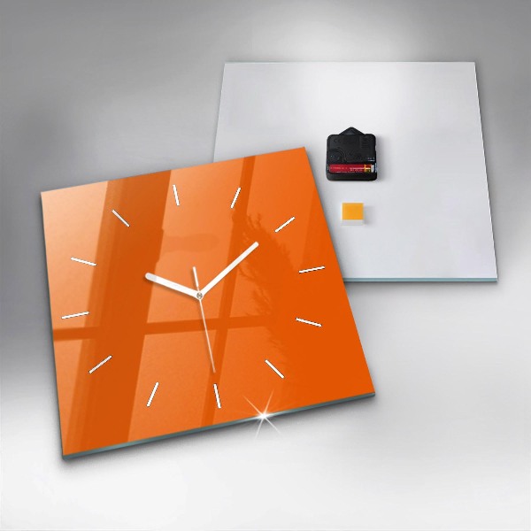Orologio quadrato Arancia
