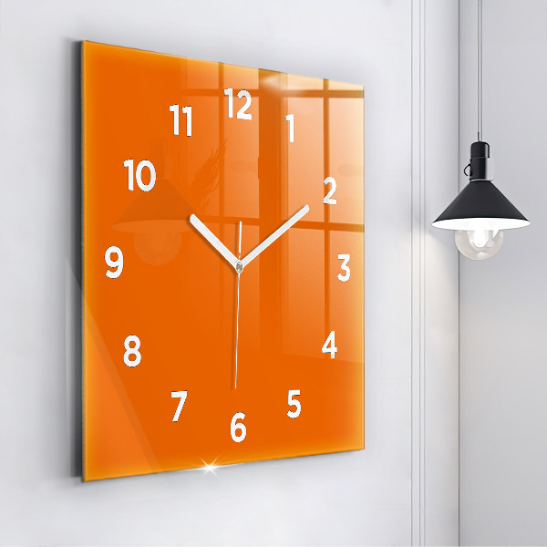 Orologio quadrato Arancia