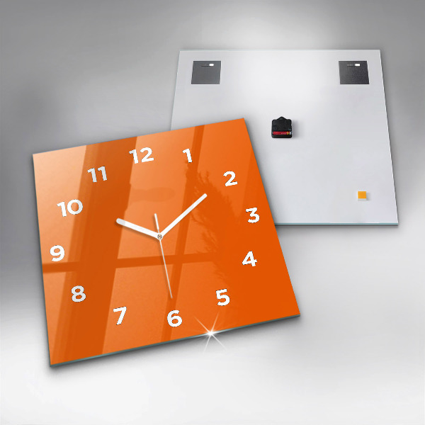 Orologio quadrato Arancia
