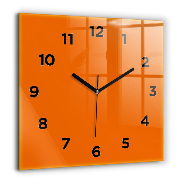Orologio quadrato Arancia