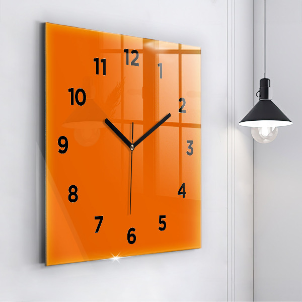 Orologio quadrato Arancia
