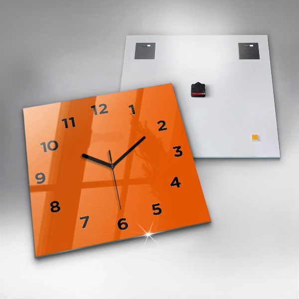 Orologio quadrato Arancia