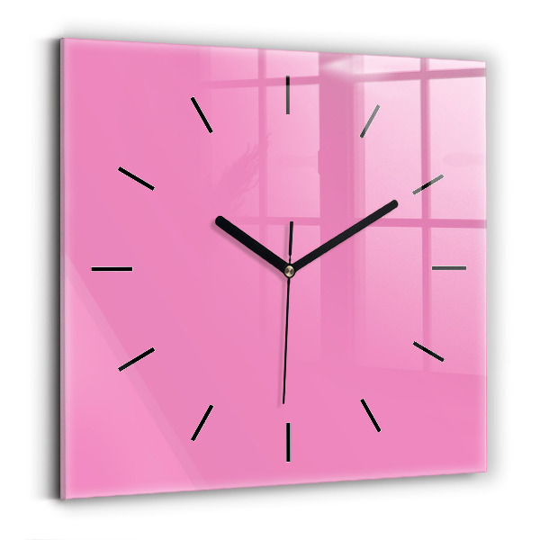 Orologio quadrato Rosa