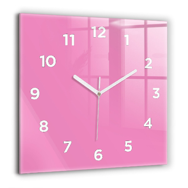 Orologio quadrato Rosa