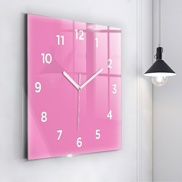 Orologio quadrato Rosa