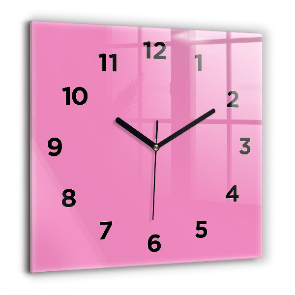 Orologio quadrato Rosa