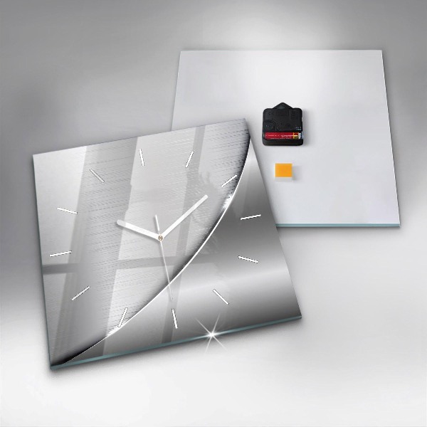 Orologio quadrato Modello argento