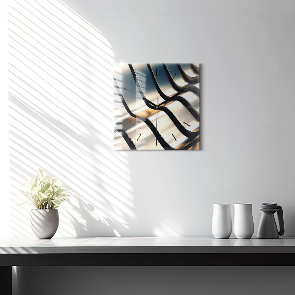 Orologio quadrato Modello argento