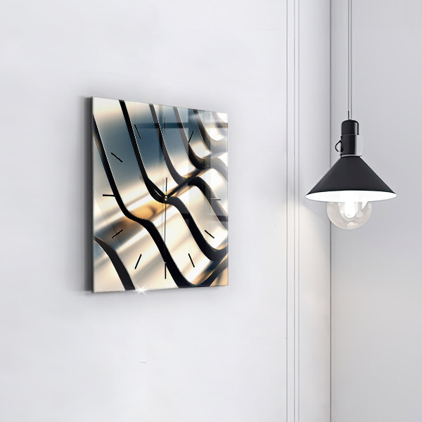 Orologio quadrato Modello argento