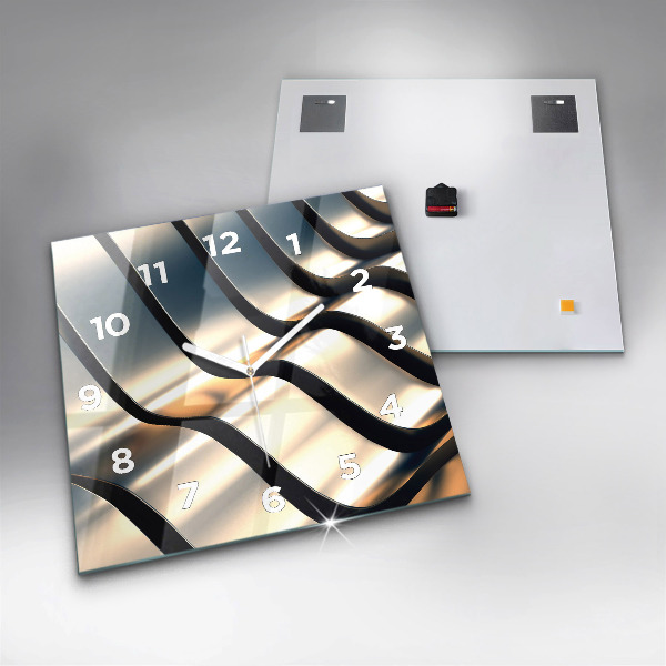 Orologio quadrato Modello argento
