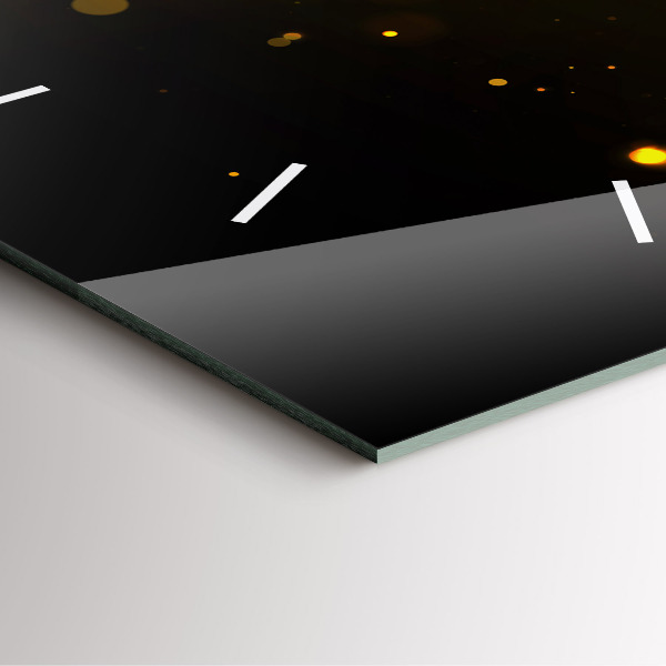 Orologio quadrato Polvere d'oro