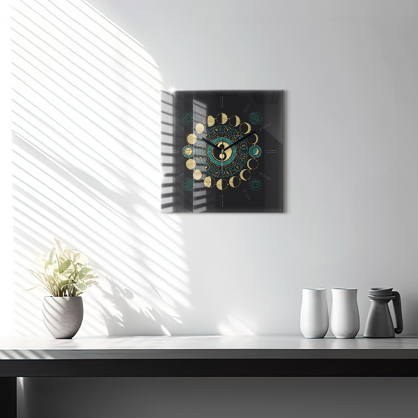 Orologio quadrato Fasi lunari