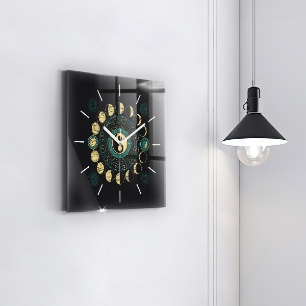 Orologio quadrato Fasi lunari