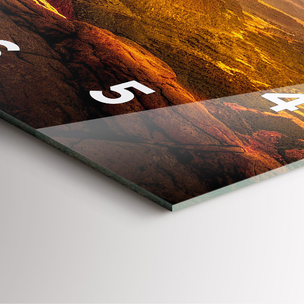 Orologio quadrato Grand Canyon dell'Arizona