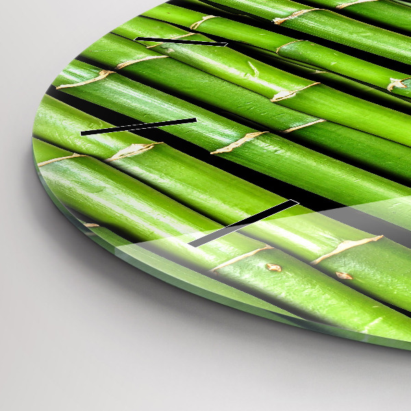 Orologio rotondo Bambù asiatico