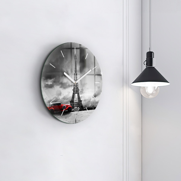 Orologio rotondo Torre Effel Parigi