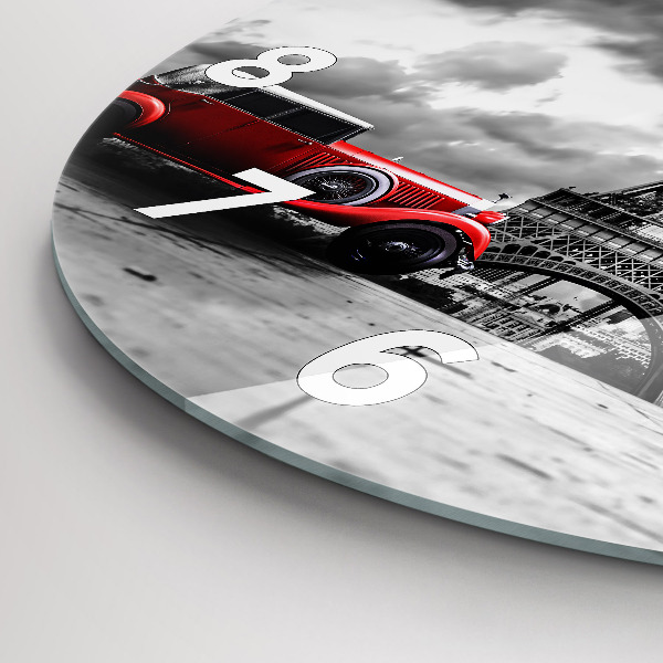 Orologio rotondo Torre Effel Parigi