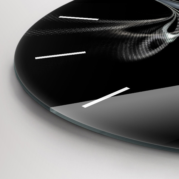 Orologio rotondo Fumo astratto