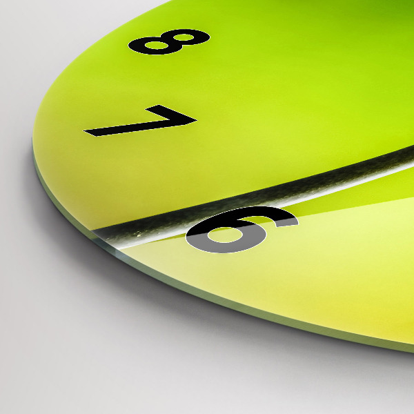 Orologio rotondo Fiori blu