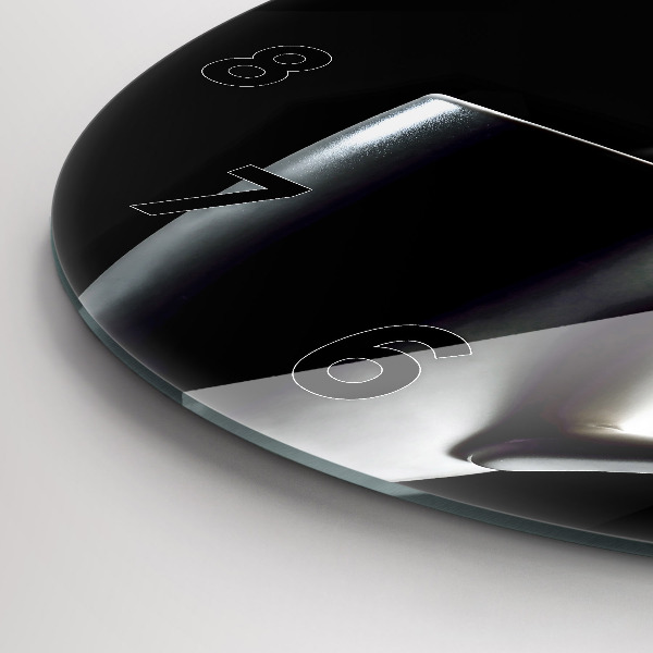 Orologio rotondo Una tazza di caffè