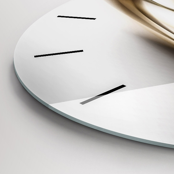 Orologio rotondo Linee astratte