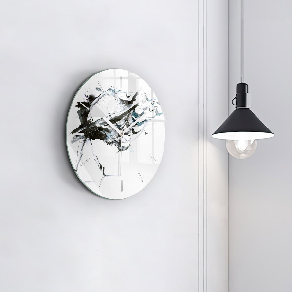 Orologio rotondo Donna che balla il balletto