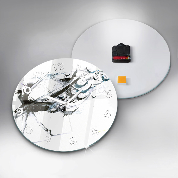 Orologio rotondo Donna che balla il balletto