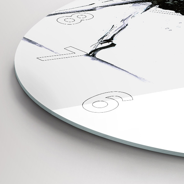 Orologio rotondo Donna che balla il balletto