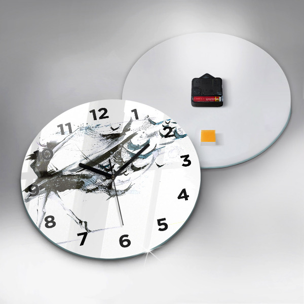 Orologio rotondo Donna che balla il balletto