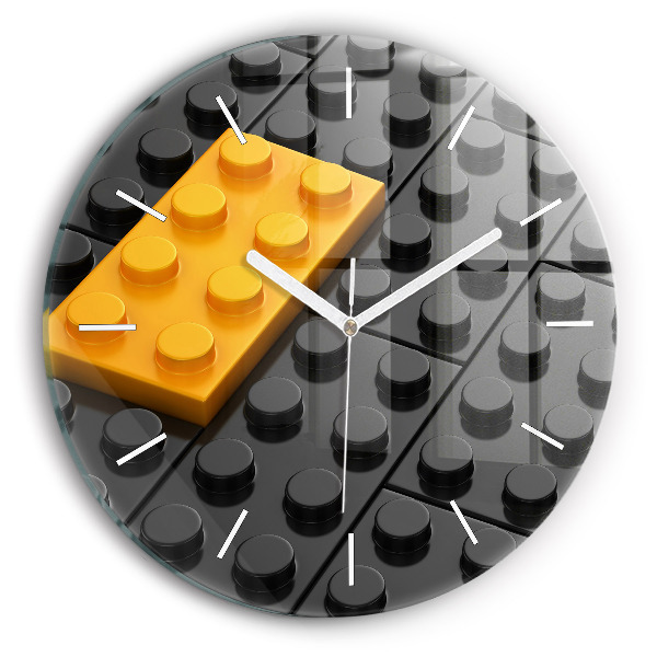 Orologio rotondo Blocchi giocattolo