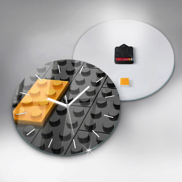 Orologio rotondo Blocchi giocattolo
