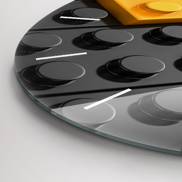 Orologio rotondo Blocchi giocattolo