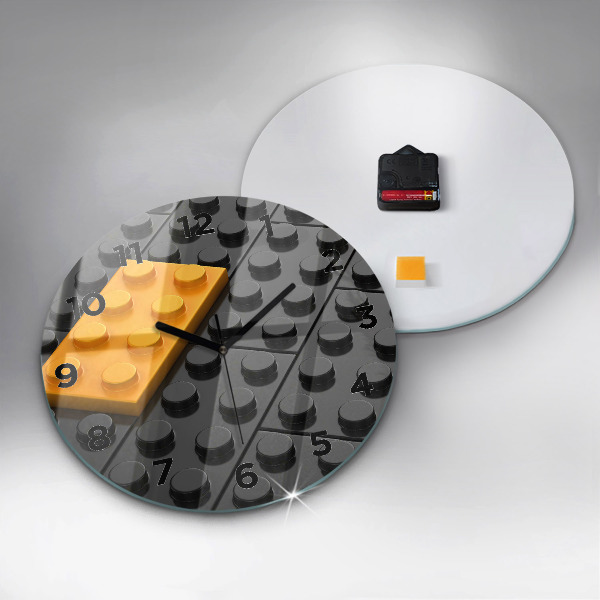 Orologio rotondo Blocchi giocattolo