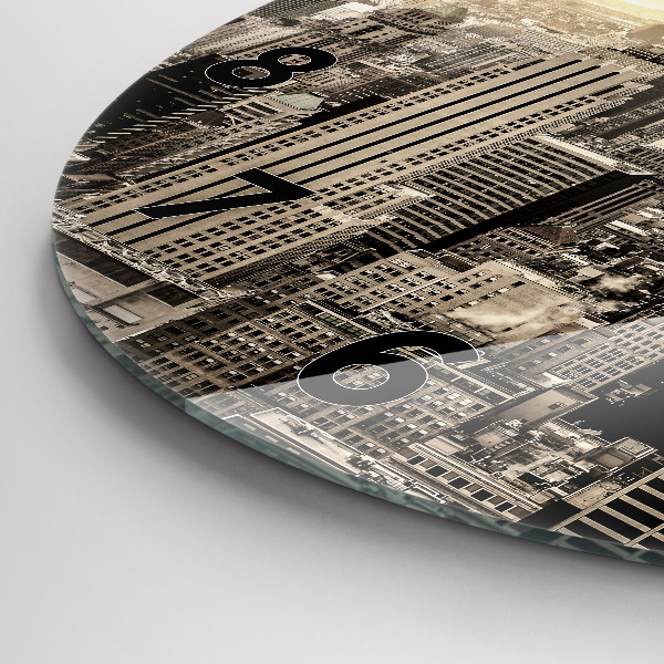 Orologio rotondo Grattacielo a New York