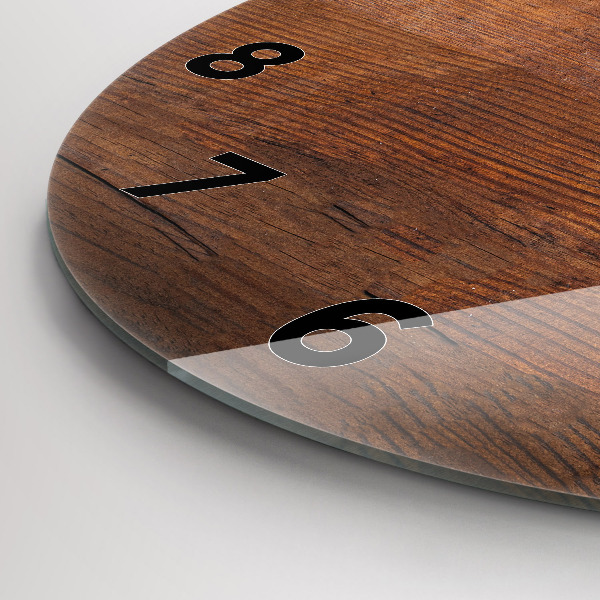 Orologio rotondo Legno vecchio