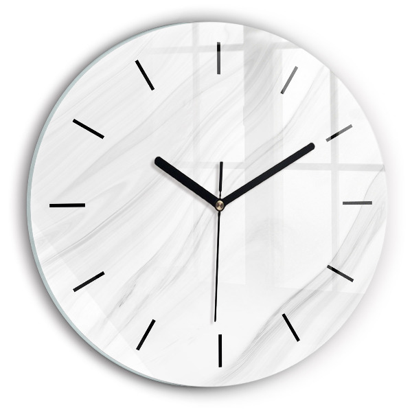 Orologio rotondo Marmo decorativo