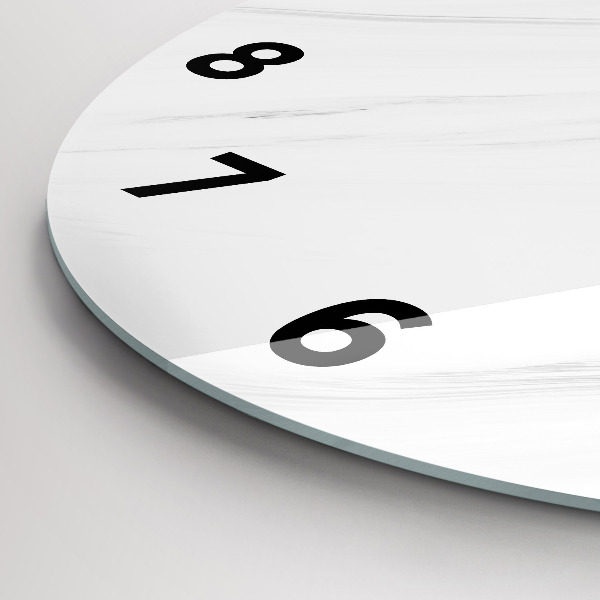 Orologio rotondo Marmo decorativo