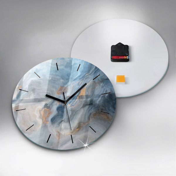Orologio rotondo Modello in marmo