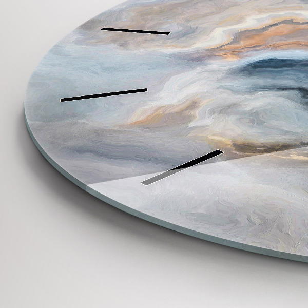 Orologio rotondo Modello in marmo