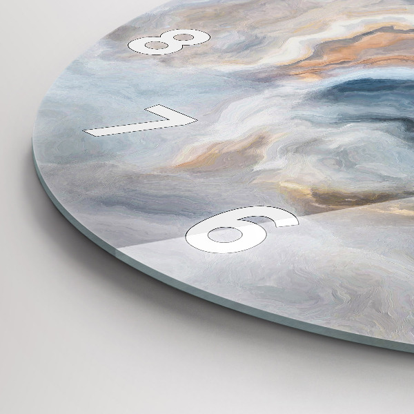 Orologio rotondo Modello in marmo