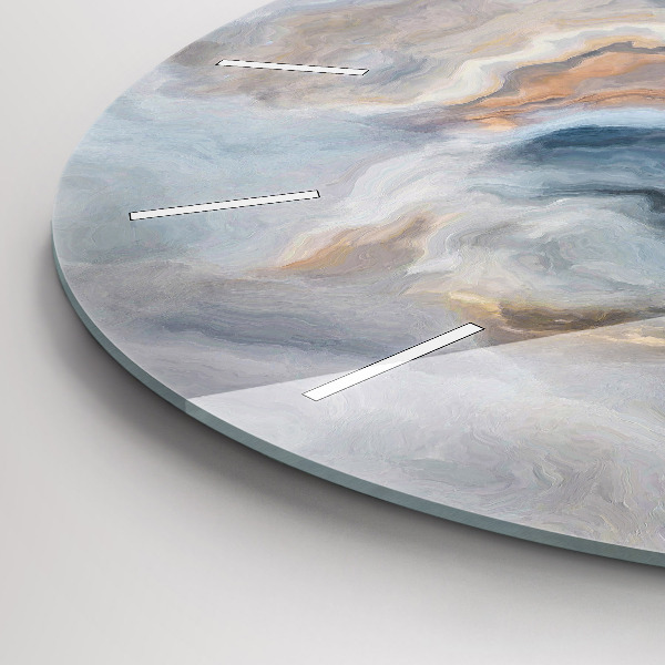 Orologio rotondo Modello in marmo