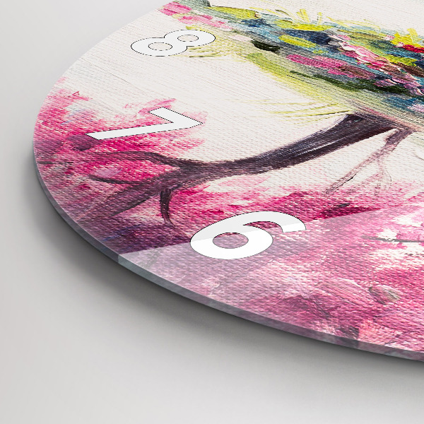 Orologio rotondo Mosaico dell'albero