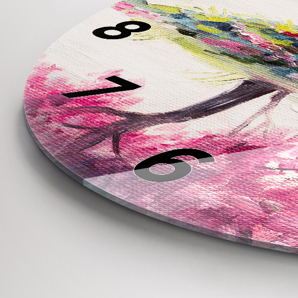 Orologio rotondo Mosaico dell'albero