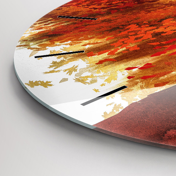 Orologio rotondo Sposa in autunno