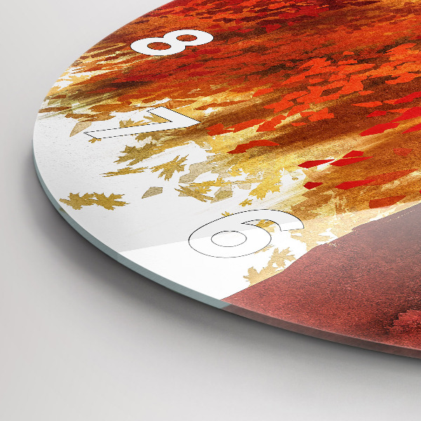 Orologio rotondo Sposa in autunno