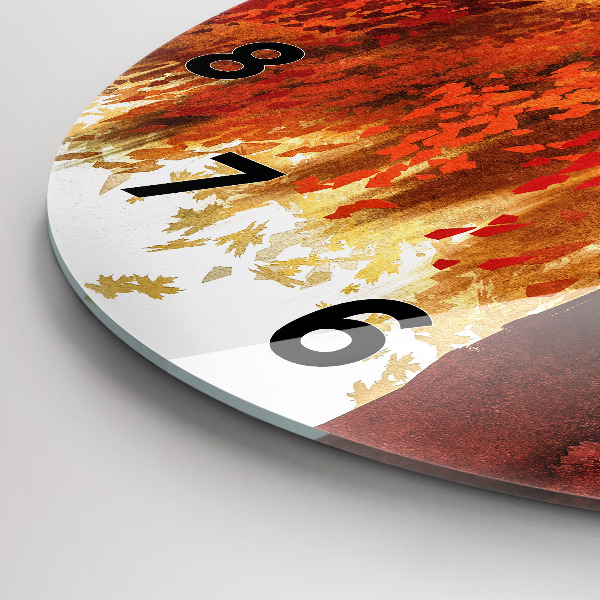 Orologio rotondo Sposa in autunno