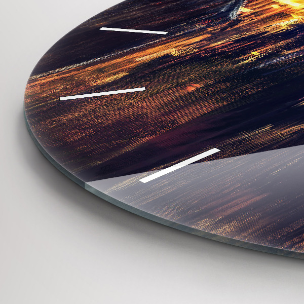 Orologio rotondo Impressionismo nell'arte Piazza del Mercato