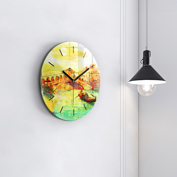 Orologio rotondo Venezia Ponte di Rialto