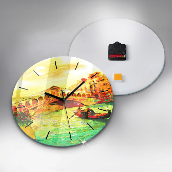 Orologio rotondo Venezia Ponte di Rialto